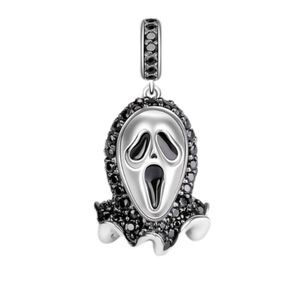 925 Sterling Silver Scream Charm